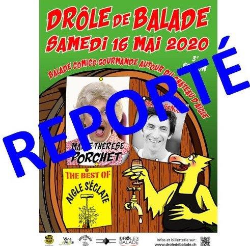 Pas de "Drôle de balade" cette année à Aigle